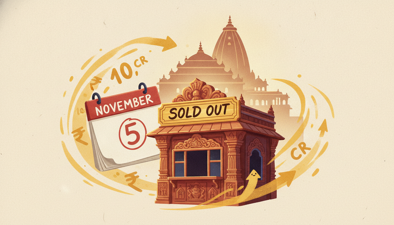 Editorial illustration for: Nitesh Tiwari's 'Ramayana' Film Sees Strong Advance Bookings Ahead of November Release