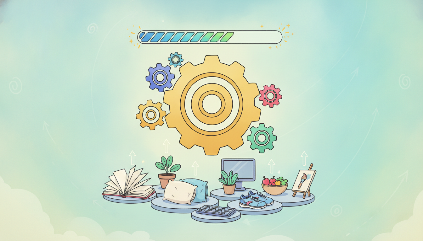 Editorial illustration for: The Word of the Year is 'Maxxing'