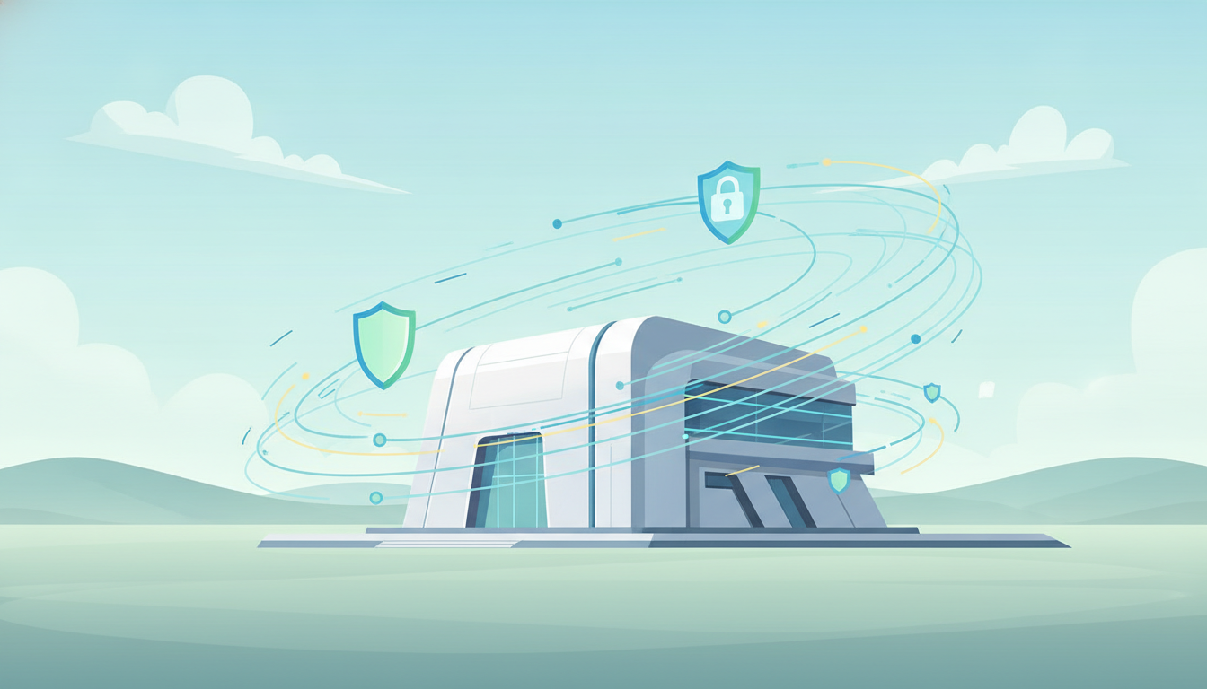 Editorial illustration for: PM Modi Inaugurates RBI's New Data Centre and Cybersecurity Institute in Odisha