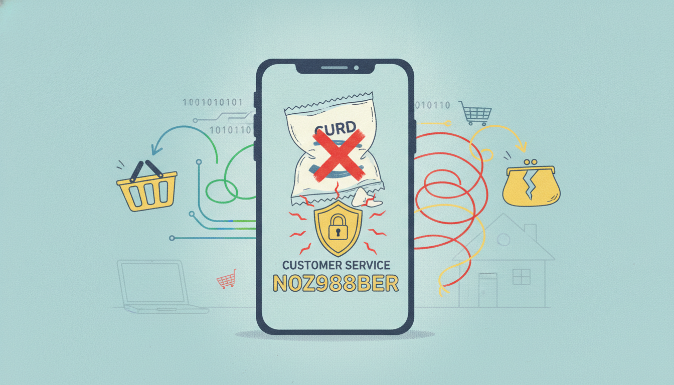 Editorial illustration for: Bengaluru Woman Allegedly Loses ₹98,000 in Online Curd Order Scam