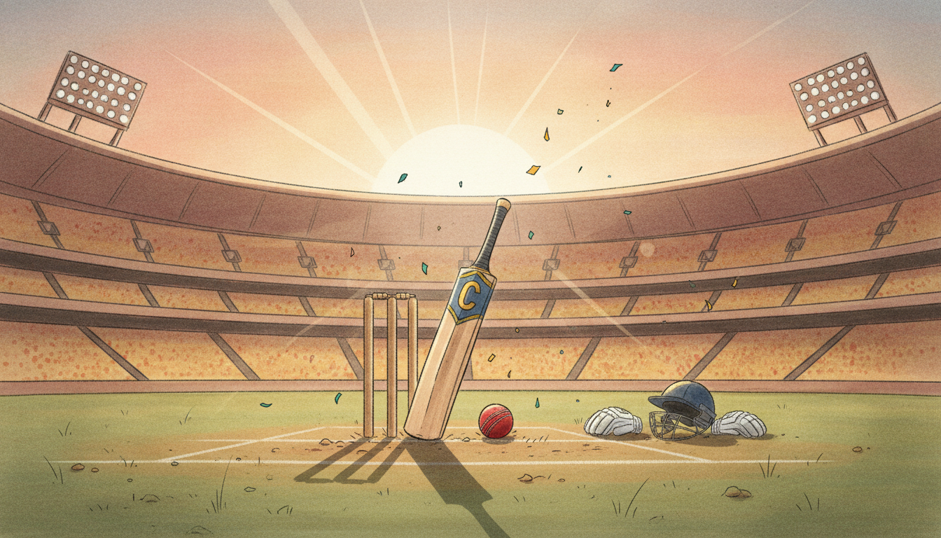 Editorial illustration for: Temba Bavuma Breaks Cricket Record with Historic 150 Against Australia
