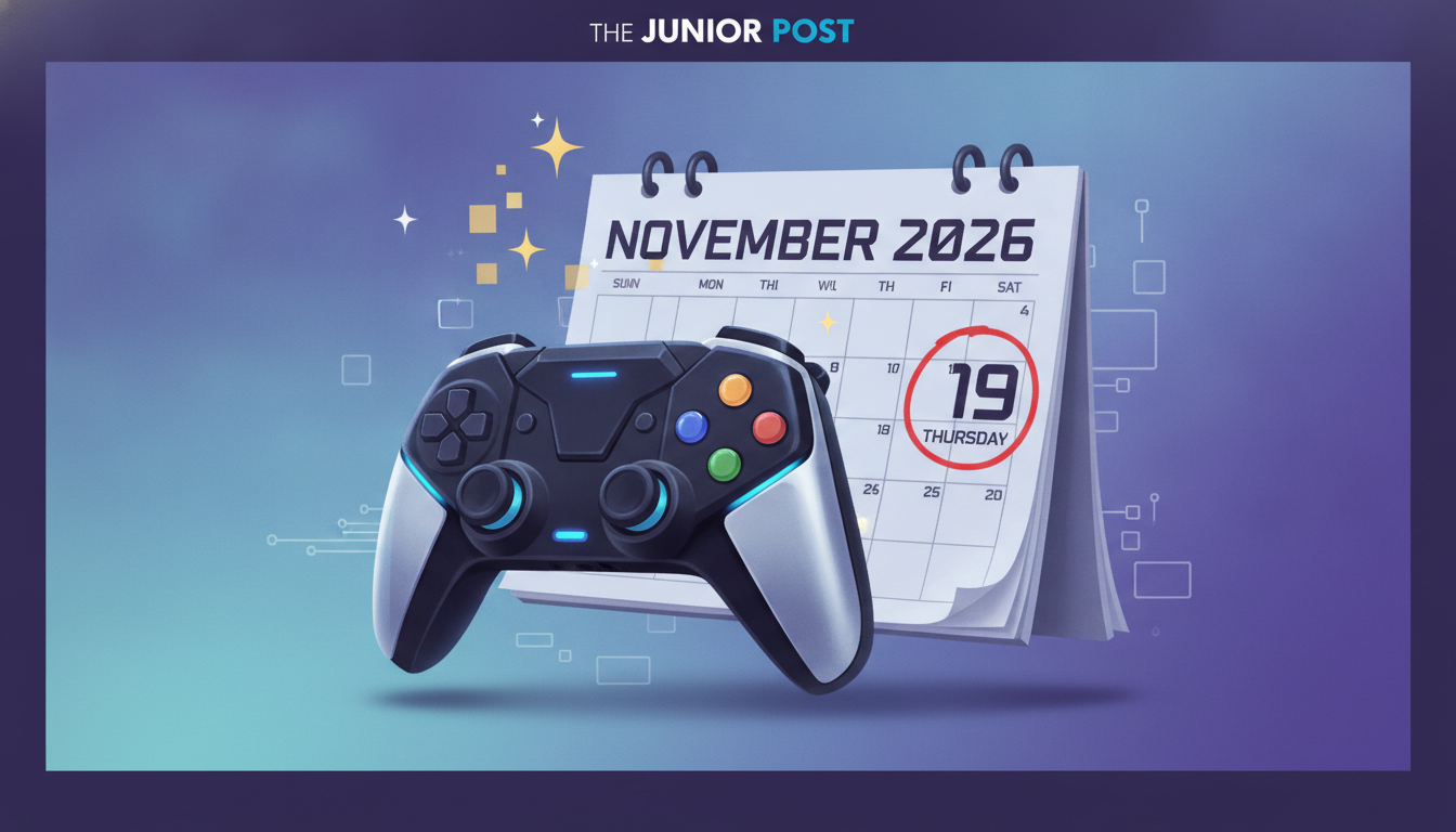 Editorial illustration for: Grand Theft Auto VI: New Release Date Announced for November 2026