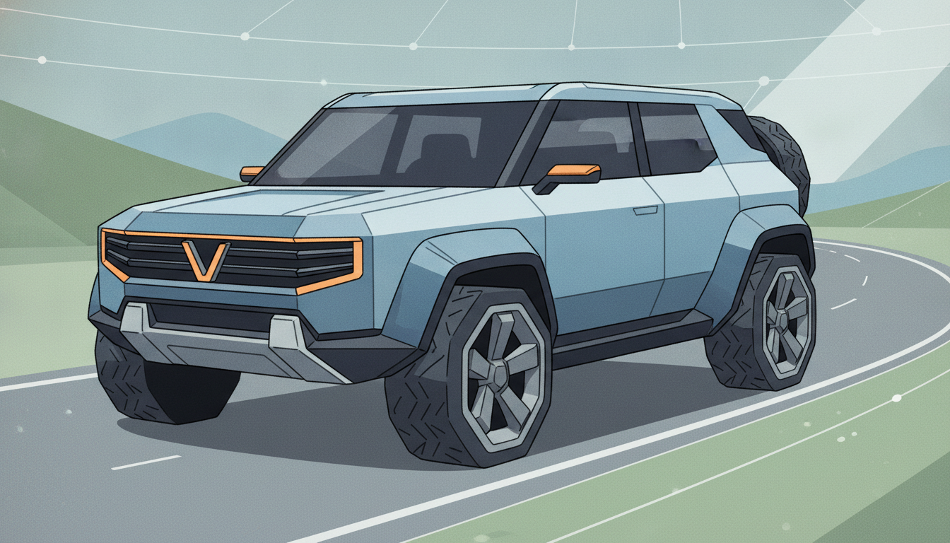 Editorial illustration for: Mahindra Patents Vision S Design, New SUV Expected in 2027